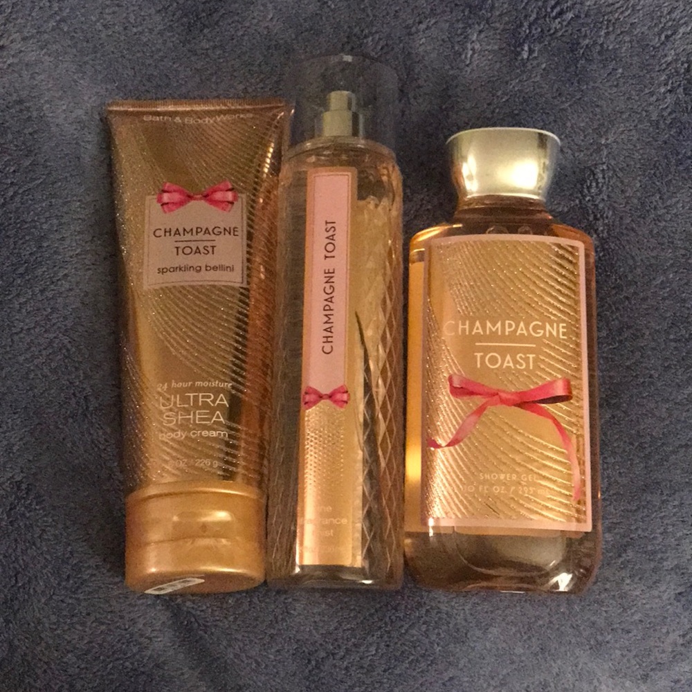 Bath and Body Champagne Toast Body Care